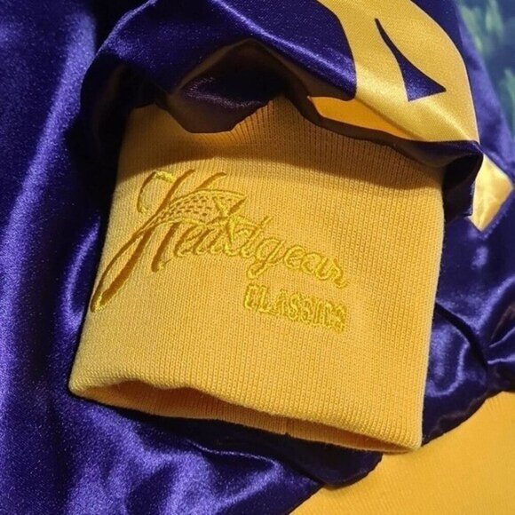 Kobe Bryant Mamba Crenshaw Los Angeles Lakers Satin Jacket Medium New - Picture 8 of 13